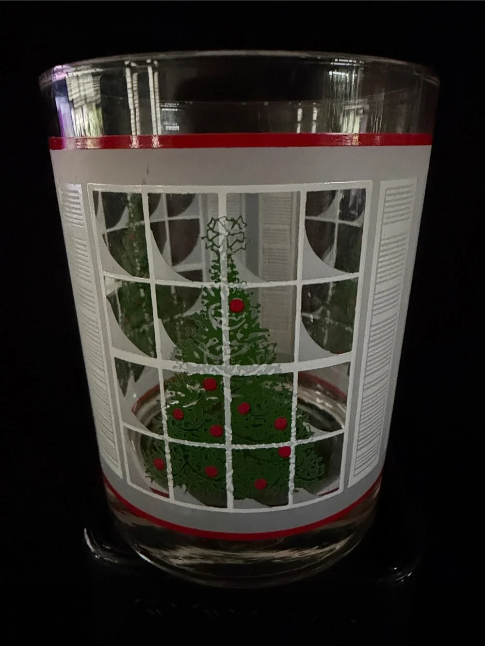 Waechtersbach Festive Vintage Window Tree Old Fashioned Glasses - (Set of 4)